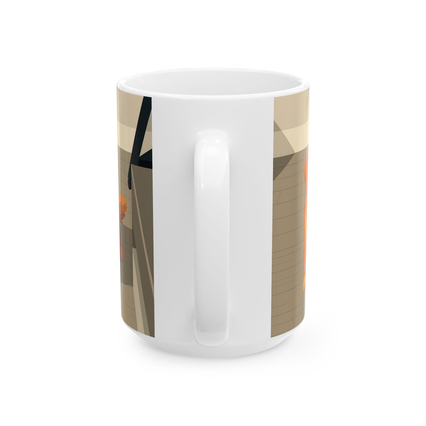 Custom Vector Style Coffee Mug