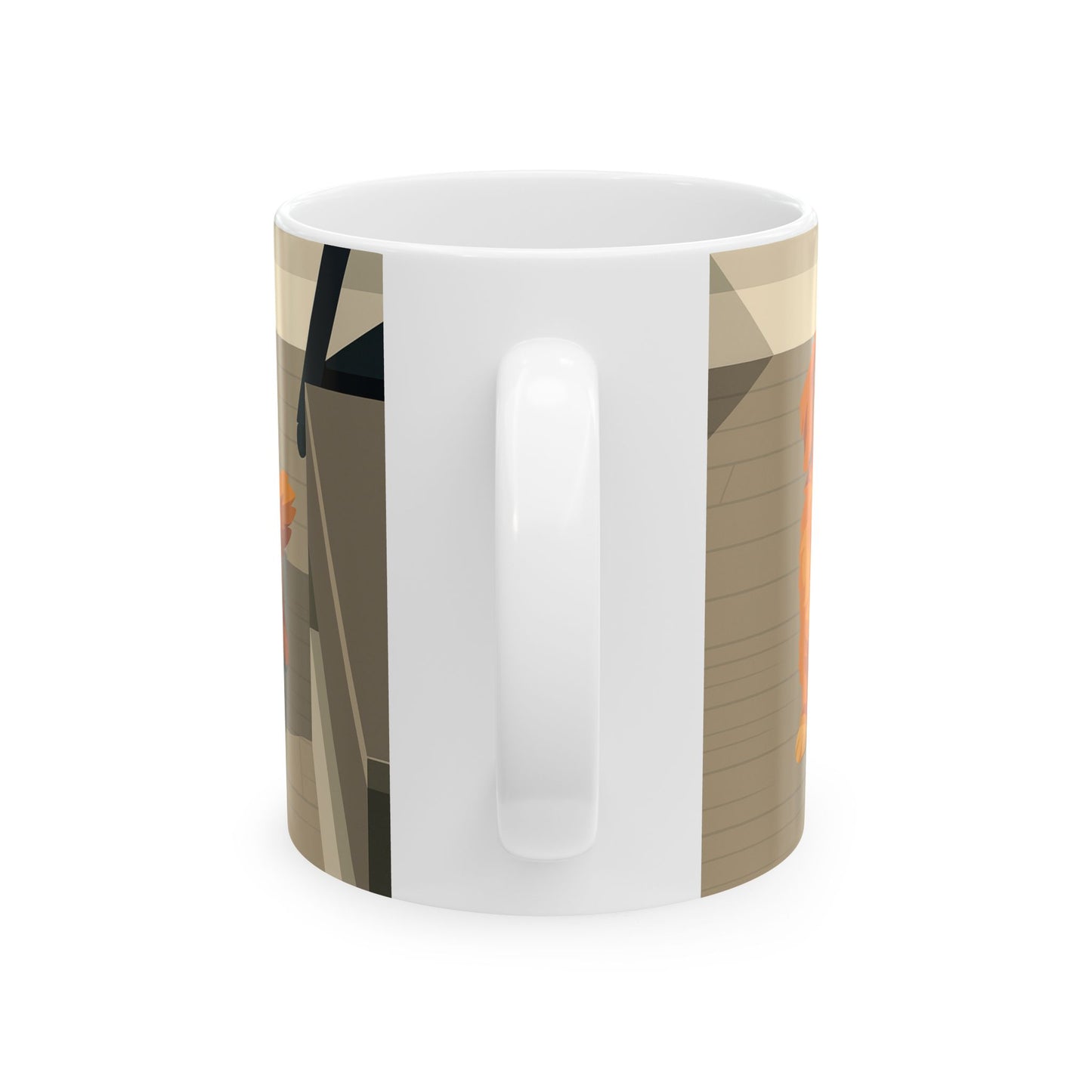 Custom Vector Style Coffee Mug