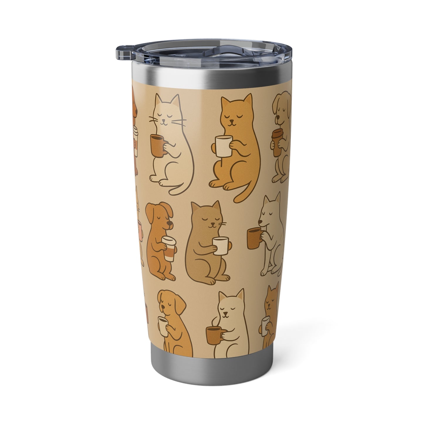 Petty Prints: The "Pawfee Break" Travel Tumbler