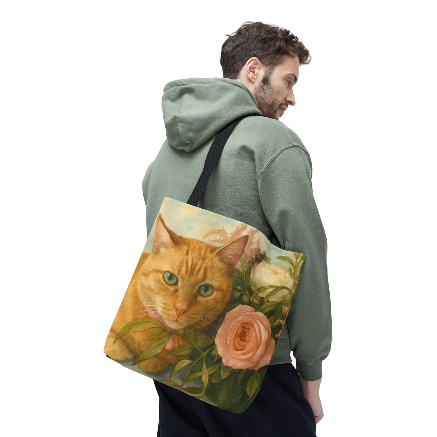 Custom Water Color Realistic Tote Bag