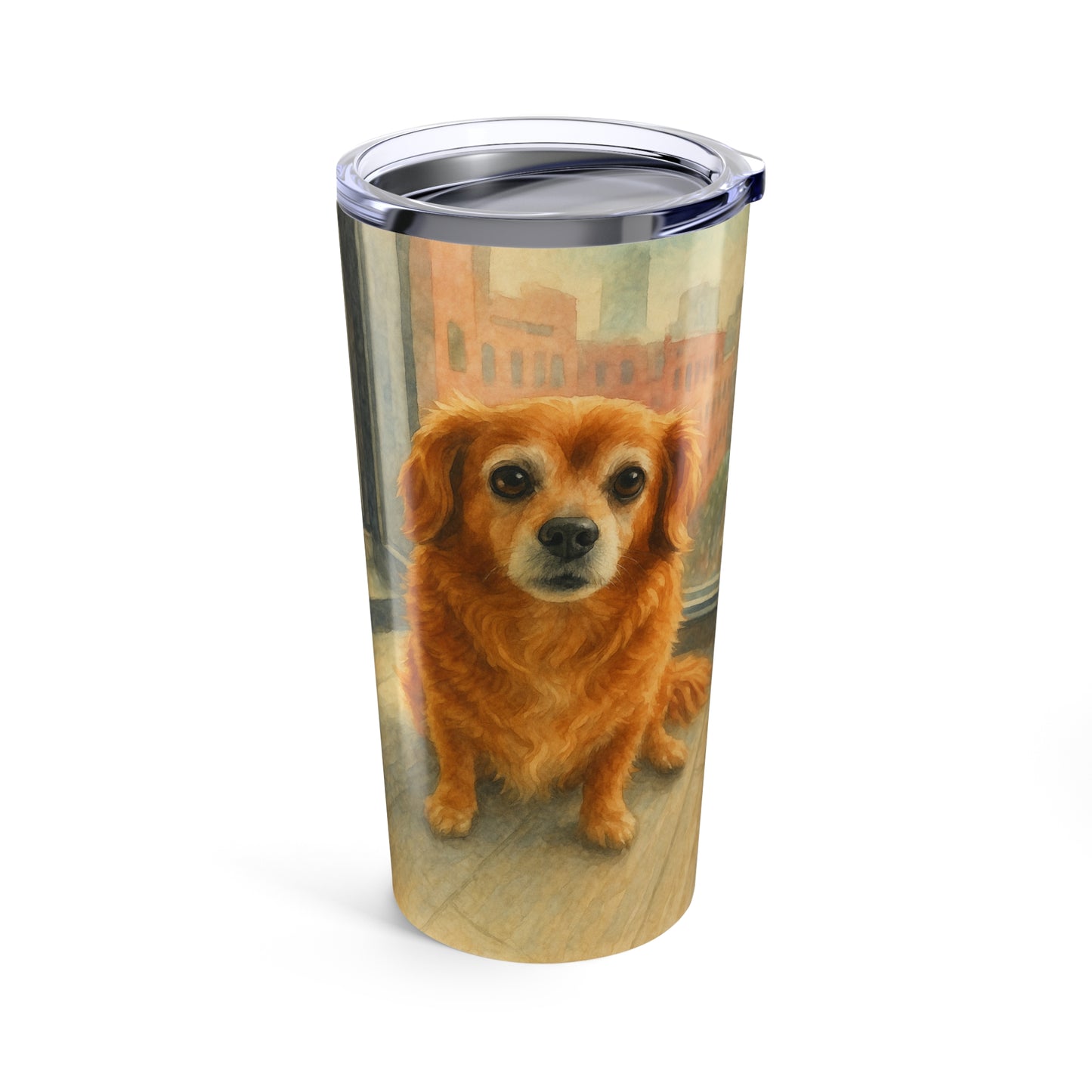 Custom Water Color Realistic Style Stainless Steel 20oz Tumbler
