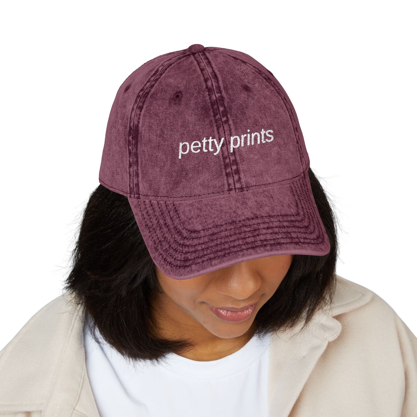 Petty Prints: The "Vintage Washed" Dad Hat