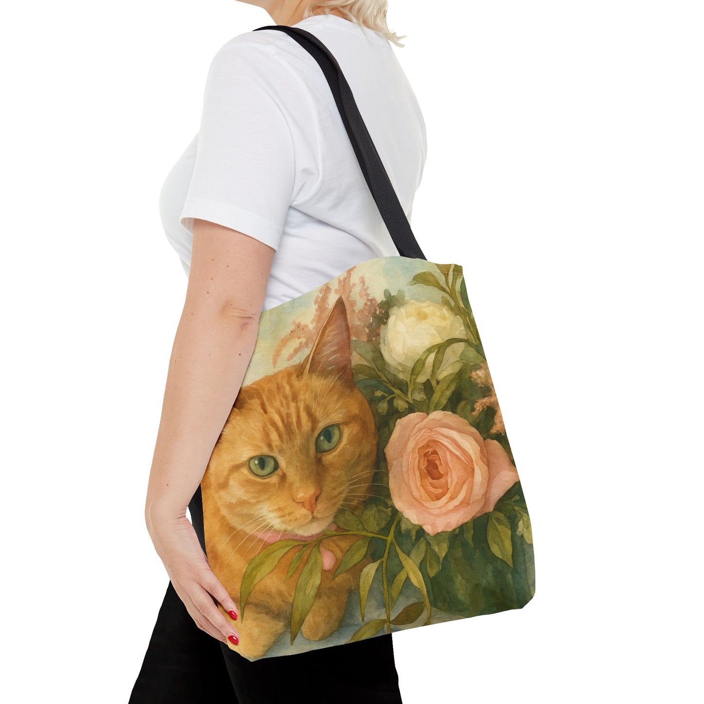 Custom Water Color Realistic Tote Bag