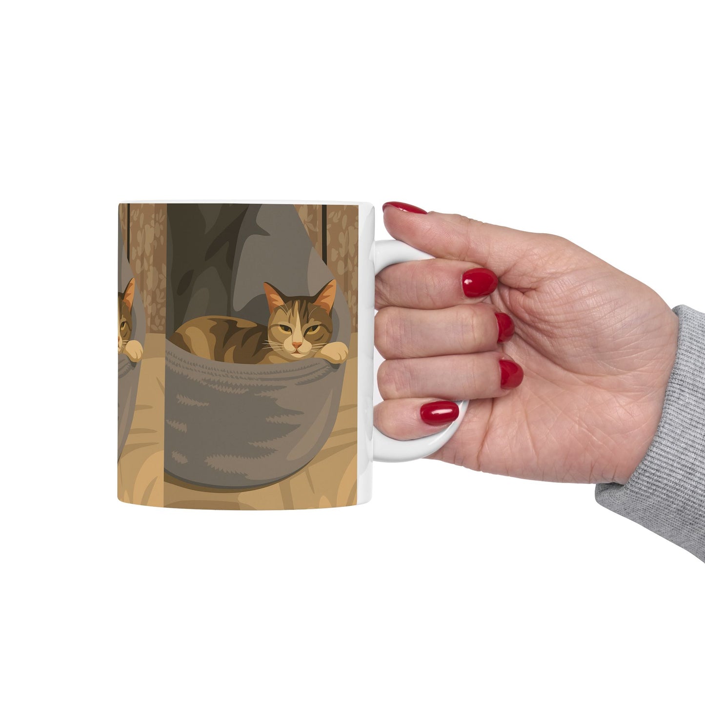 Custom Vector Style Coffee Mug
