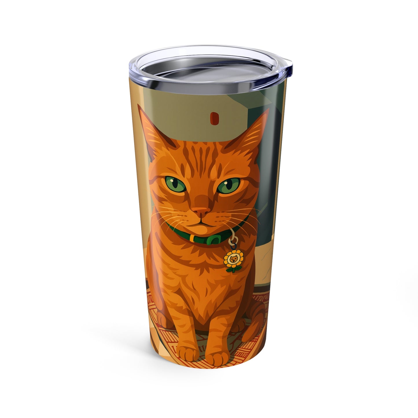 Custom Vector Style Stainless Steel 20oz Tumbler