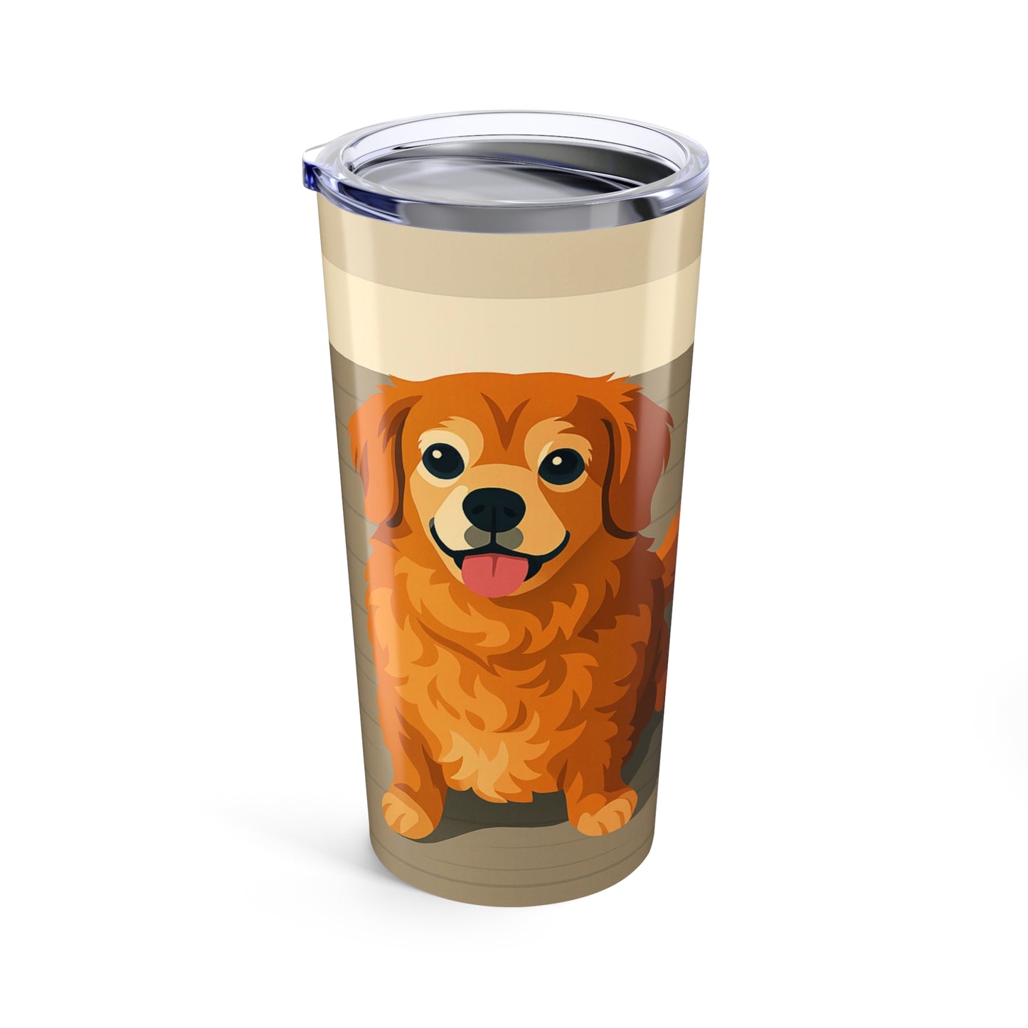 Custom Vector Style Stainless Steel 20oz Tumbler