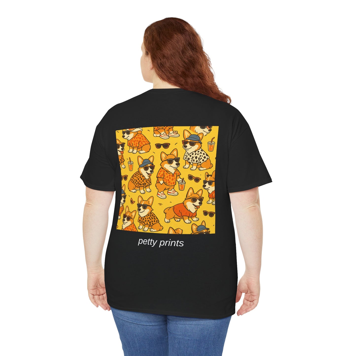 Petty Prints: The "Summer Corgi" Tee