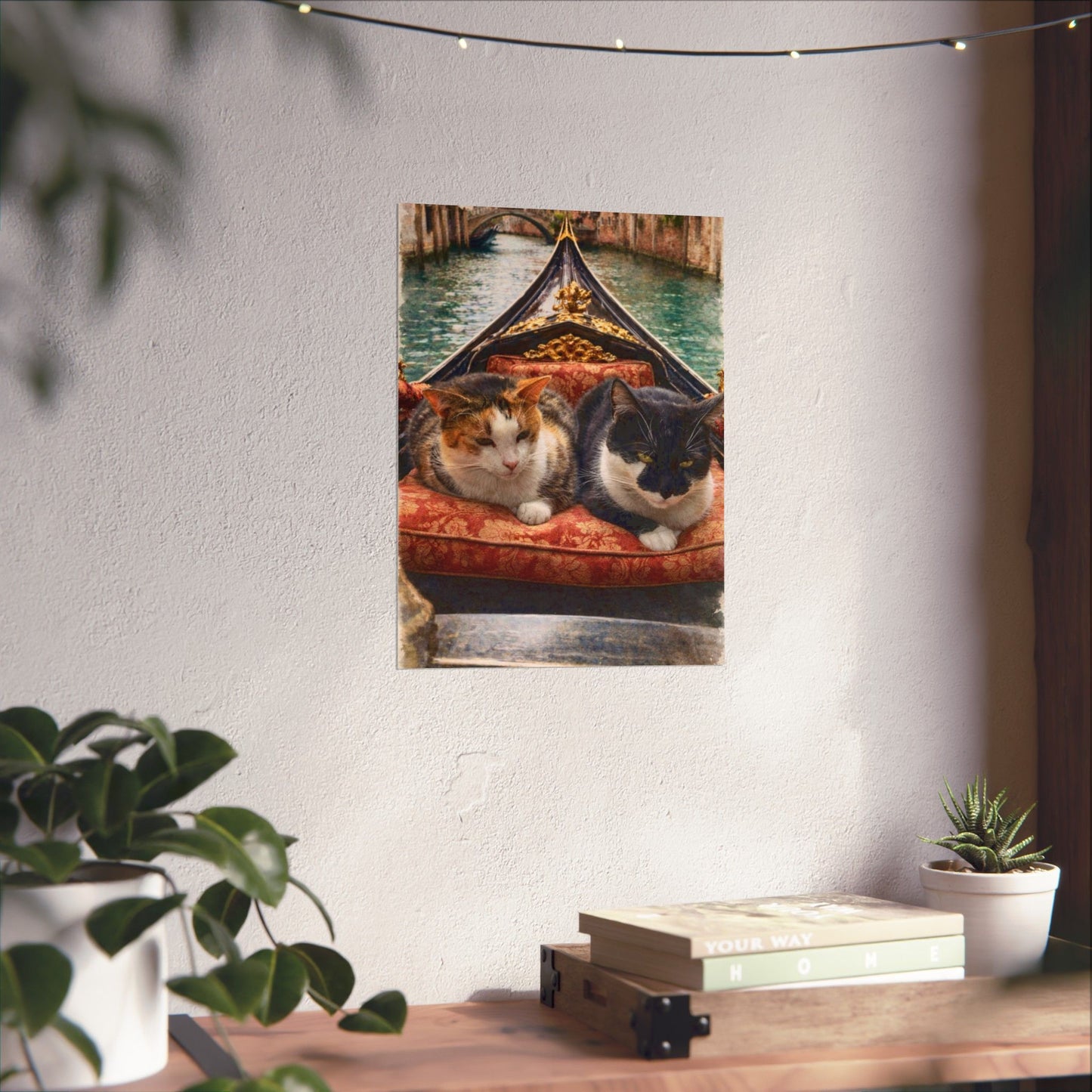 Custom Pet Portrait Watercolor Matte Poster Print