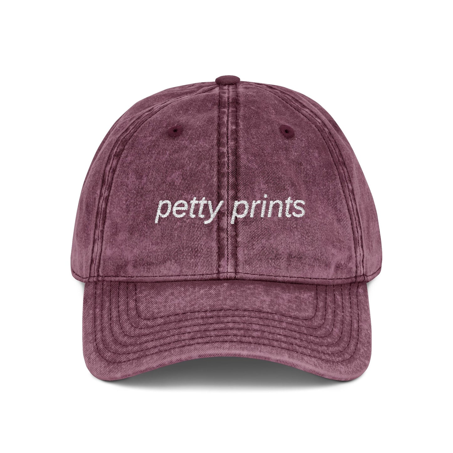 Petty Prints: The "Vintage Washed" Dad Hat