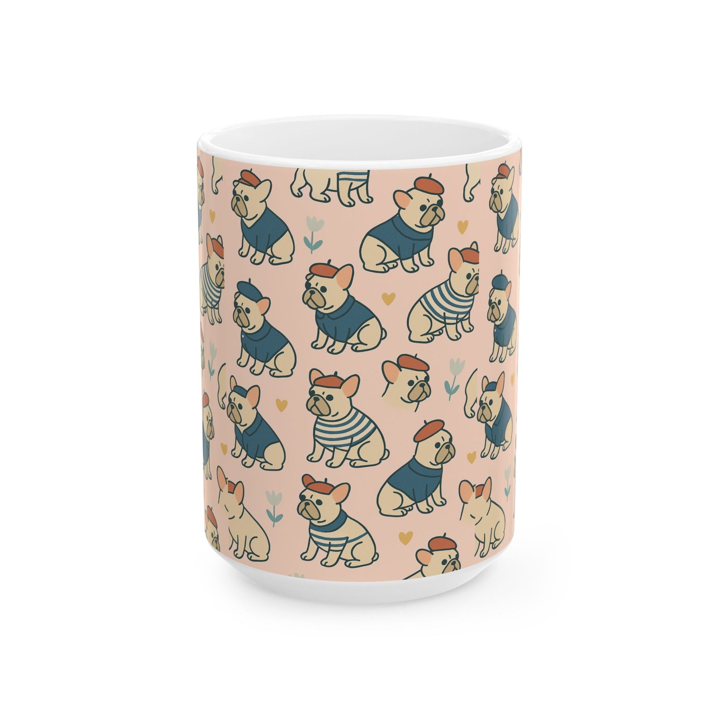 Petty Prints: The "French Frenchie" Coffee Mug