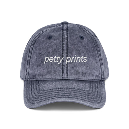 Petty Prints: The "Vintage Washed" Dad Hat