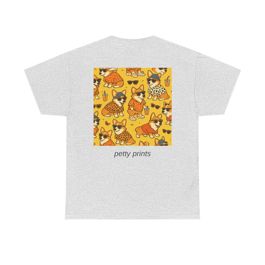 Petty Prints: The "Summer Corgi" Tee