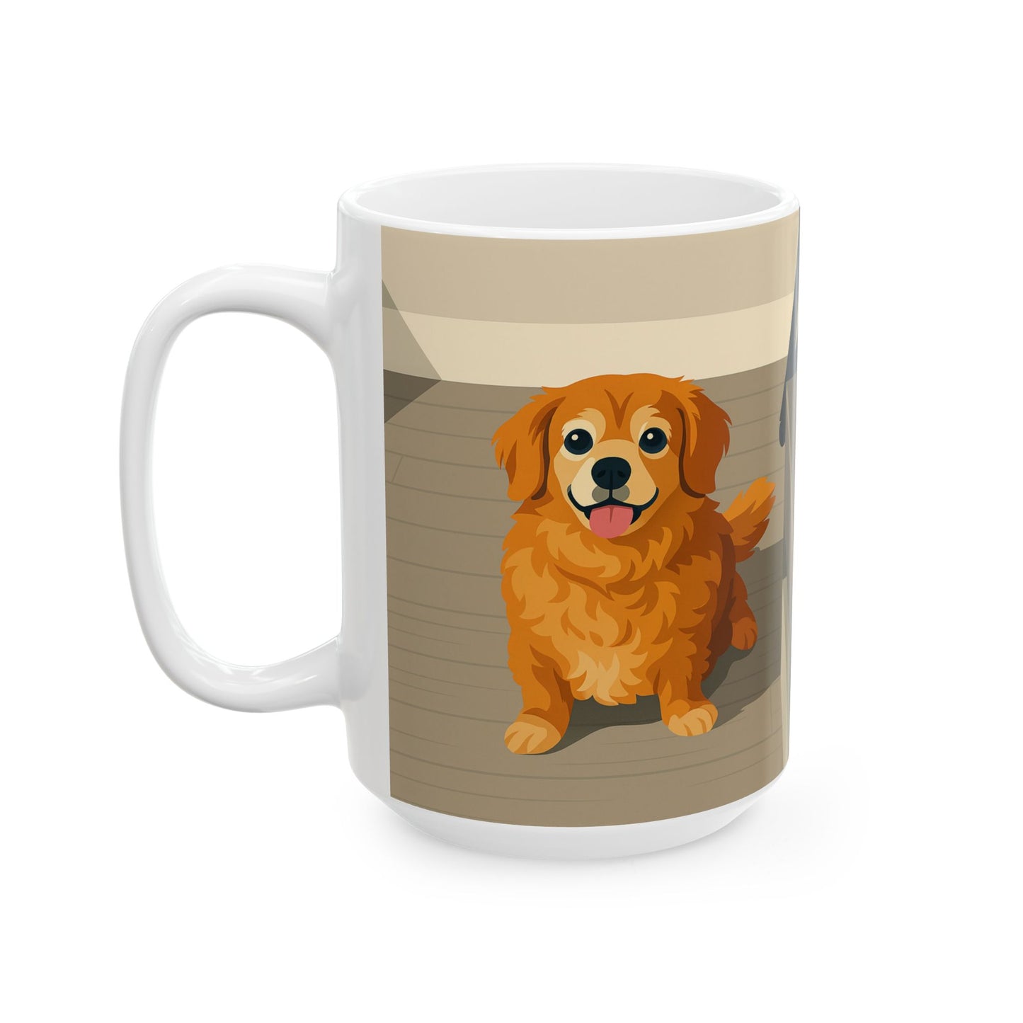 Custom Vector Style Coffee Mug