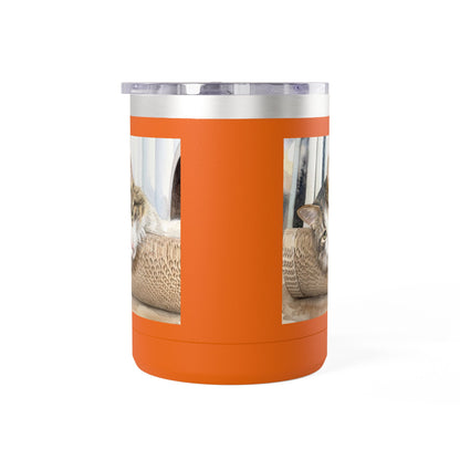 Custom Watercolor Pet Travel Mug – 15oz Insulated Tumbler