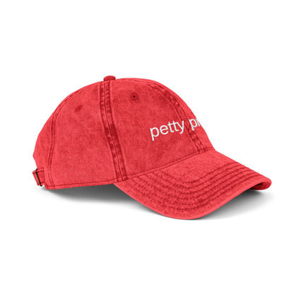 Petty Prints: The "Vintage Washed" Dad Hat
