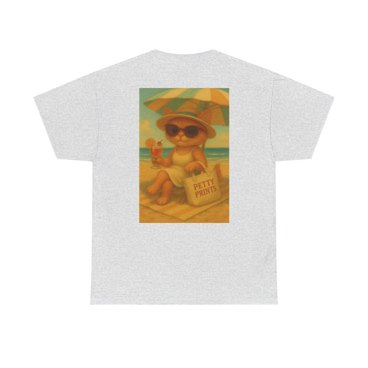 Petty Prints: The "Beach Cat" Tee