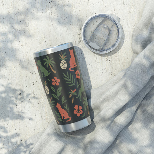 Petty Prints: The "Tropic Tails" Travel Tumbler