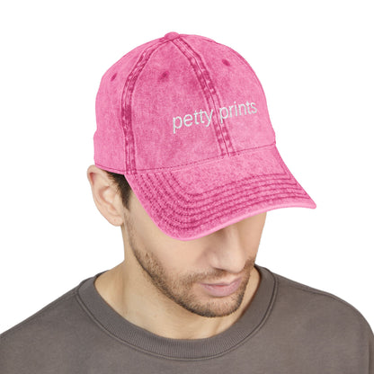 Petty Prints: The "Vintage Washed" Dad Hat