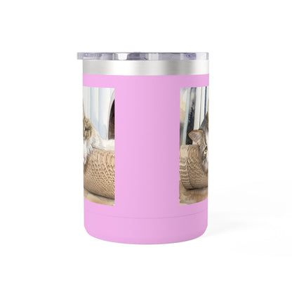 Custom Watercolor Pet Travel Mug – 15oz Insulated Tumbler