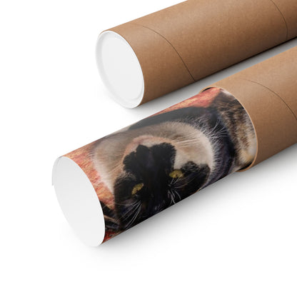 Custom Pet Portrait Watercolor Matte Poster Print