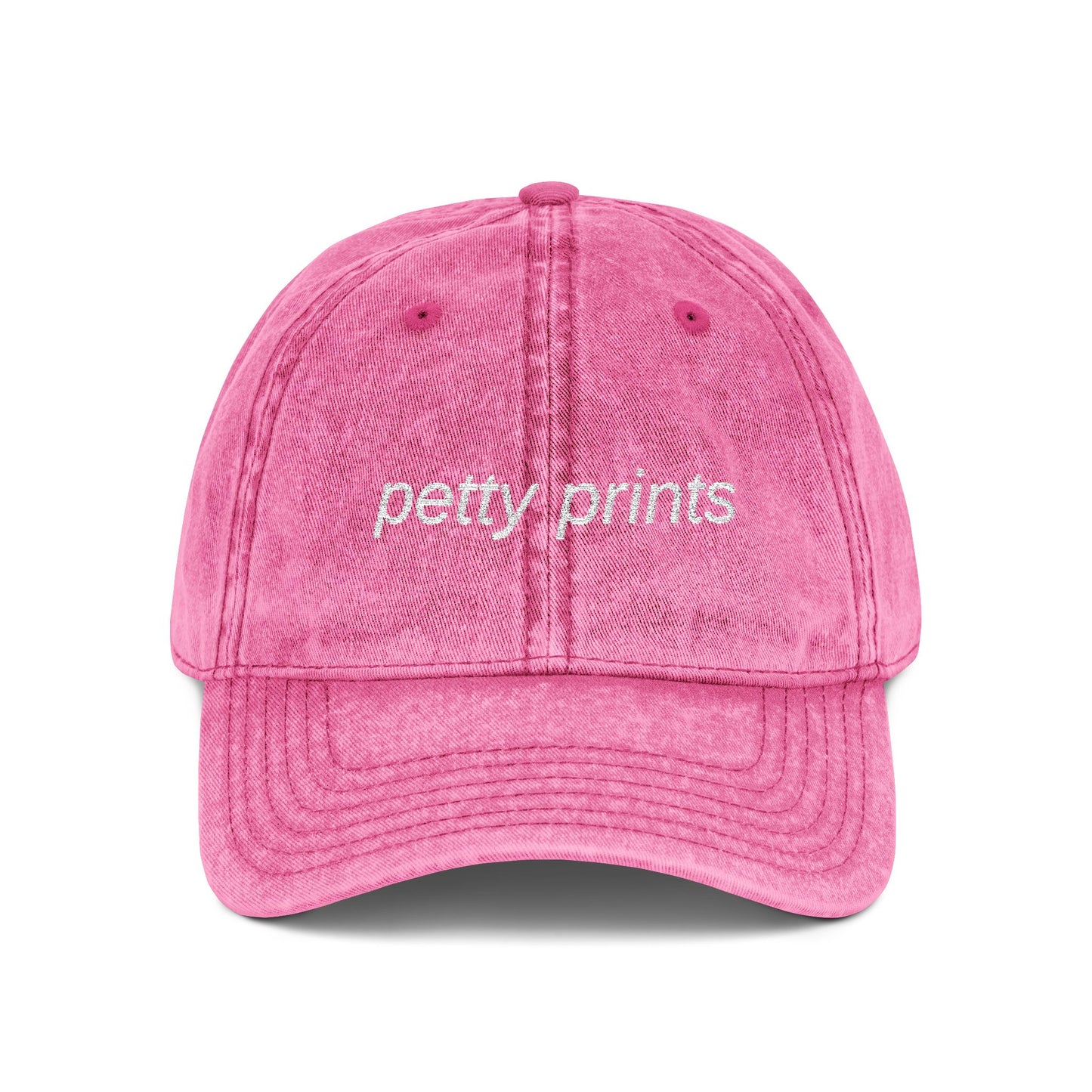 Petty Prints: The "Vintage Washed" Dad Hat