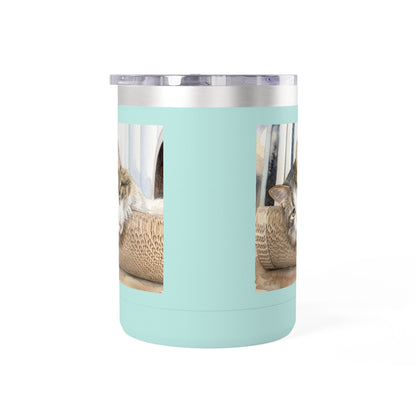 Custom Watercolor Pet Travel Mug – 15oz Insulated Tumbler