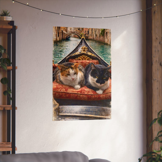 Petty Prints: Custom Pet Portrait Water Color Realistic Matte Poster Print