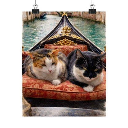 Custom Pet Portrait Watercolor Matte Poster Print