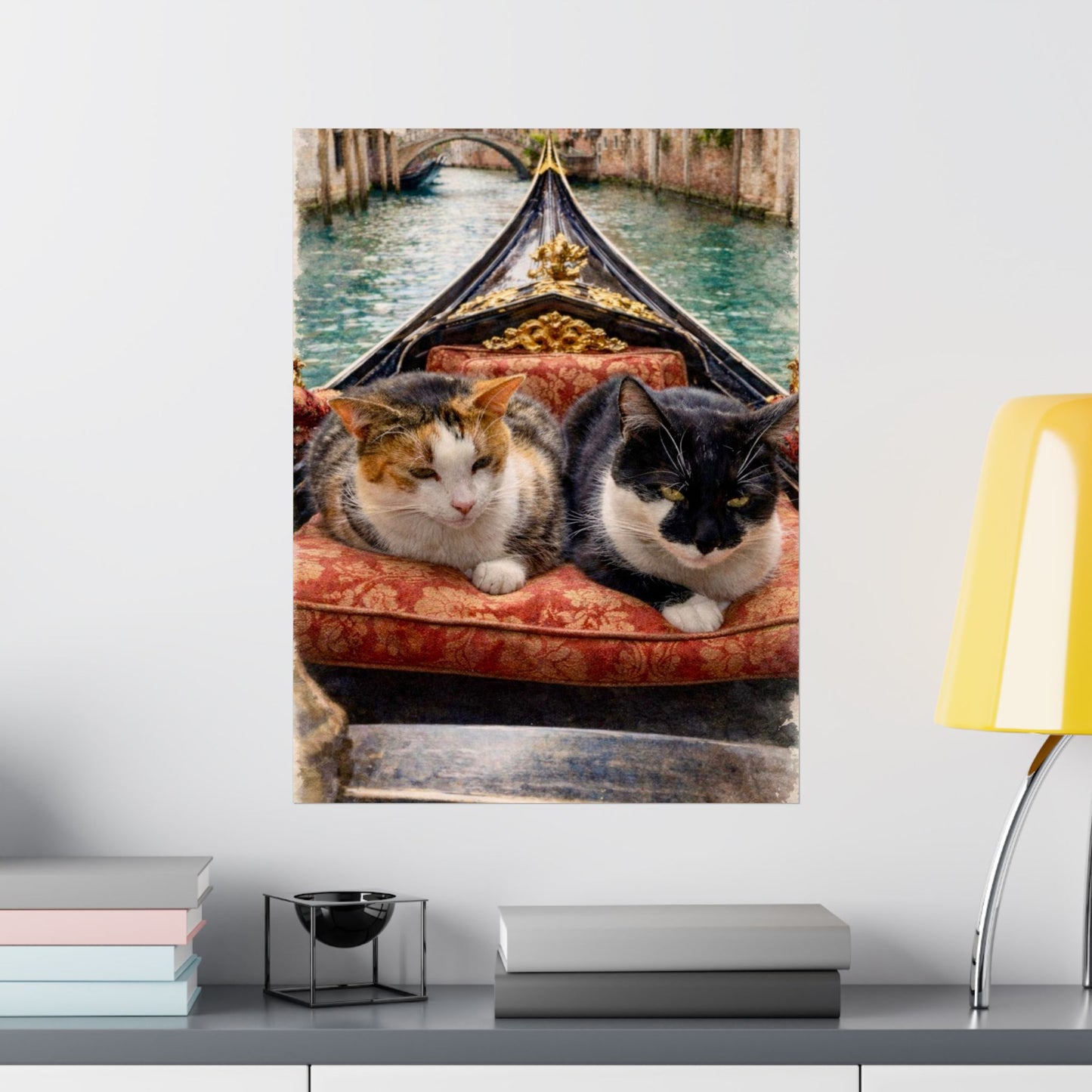 Custom Pet Portrait Watercolor Matte Poster Print