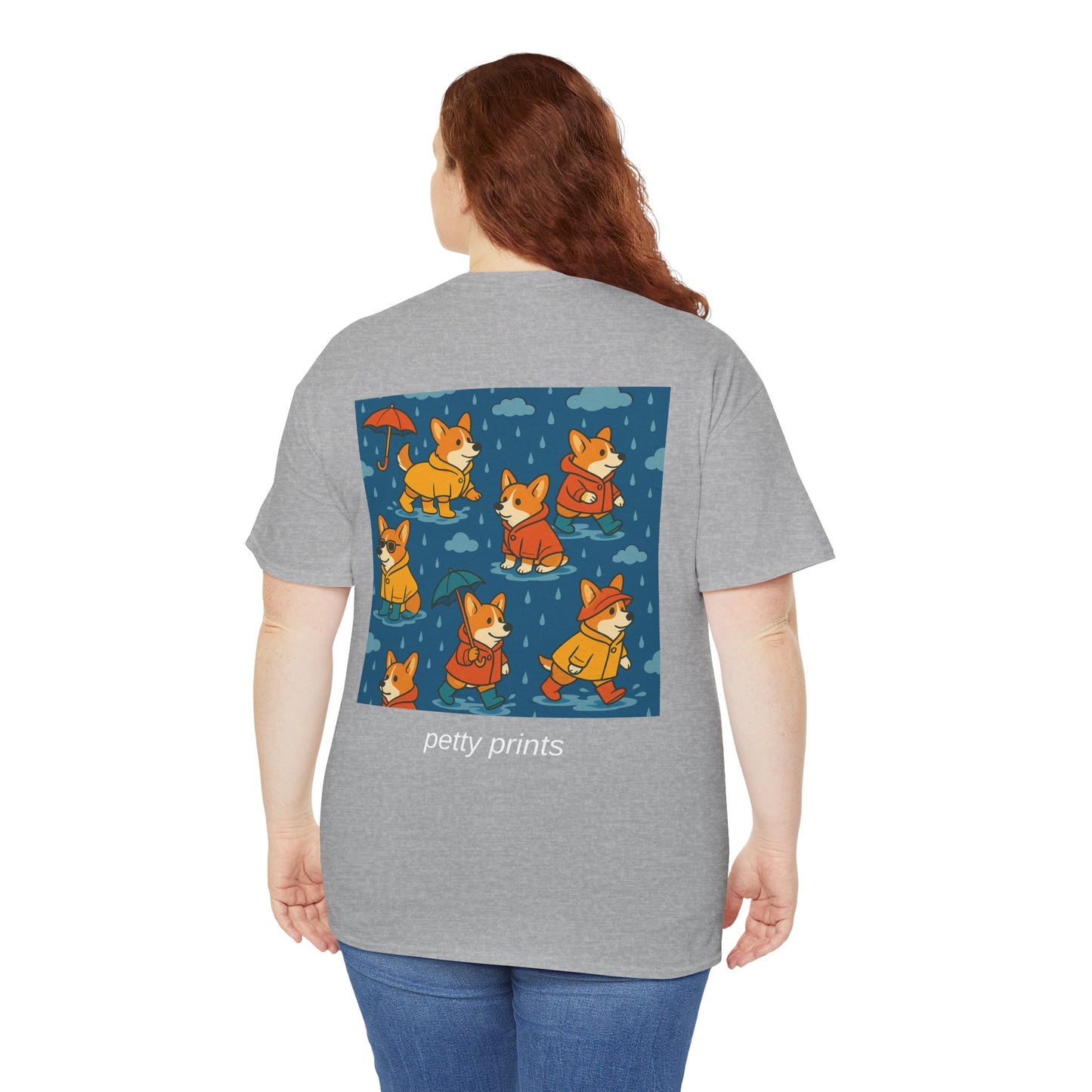 Petty Prints: The "Rainy Day Corgi" Tee