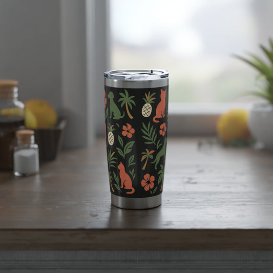 Petty Prints: The "Tropic Tails" Travel Tumbler