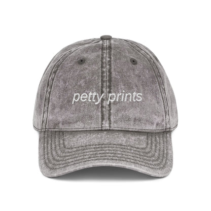 Petty Prints: The "Vintage Washed" Dad Hat