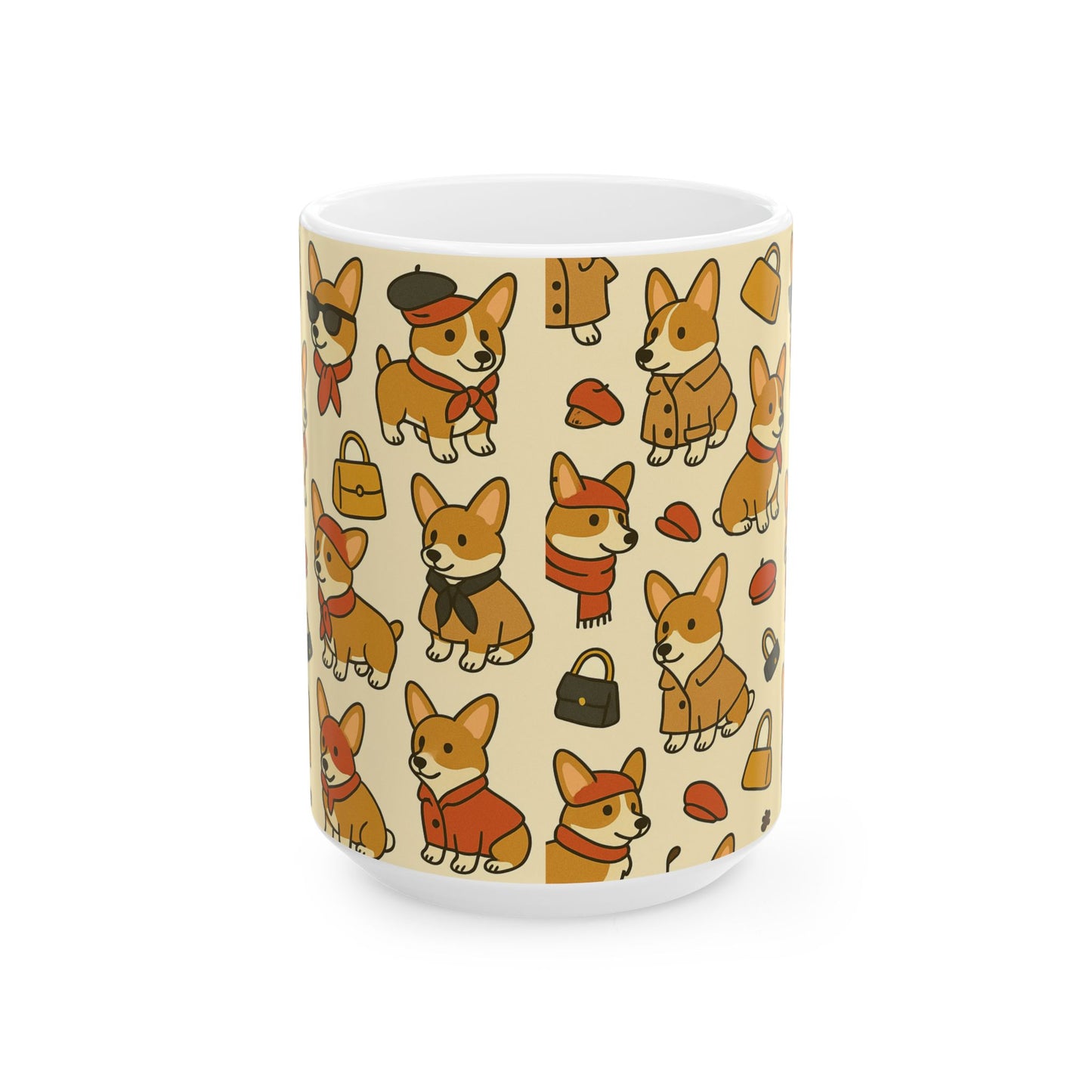 Petty Prints: The "Corgie Couture" Coffee Mug