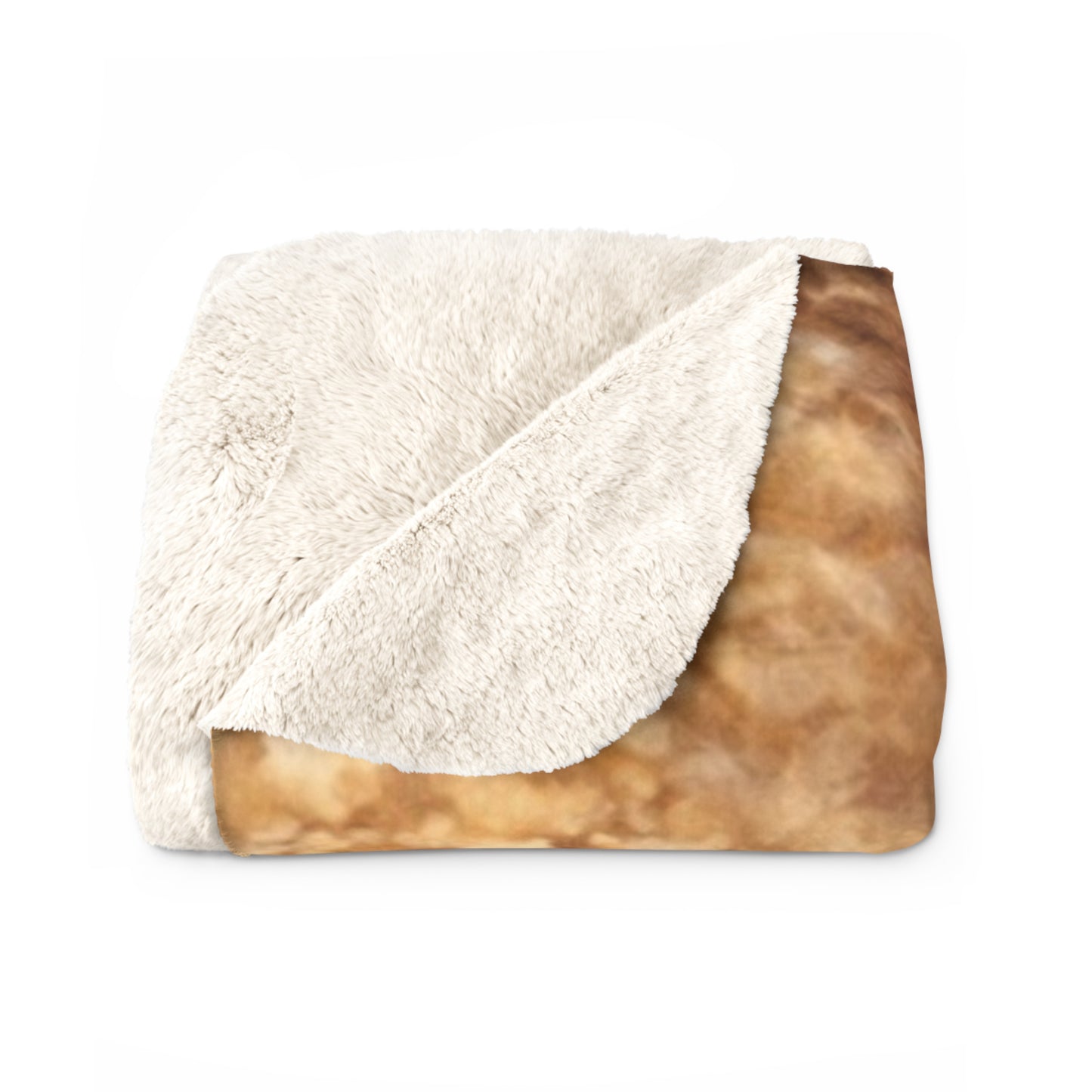 Petty Prints: Custom Pet Portrait Water Color Realistic Sherpa Blanket Plush Fleece Throw
