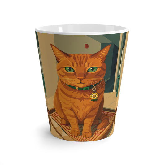 Custom Vector Style Latte Mug