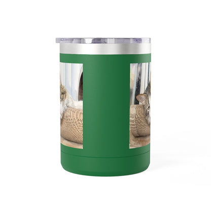 Custom Watercolor Pet Travel Mug – 15oz Insulated Tumbler