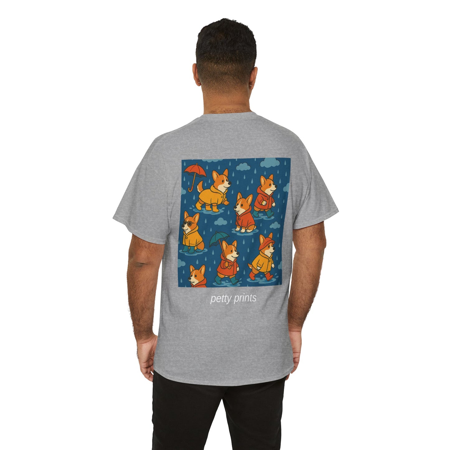 Petty Prints: The "Rainy Day Corgi" Tee
