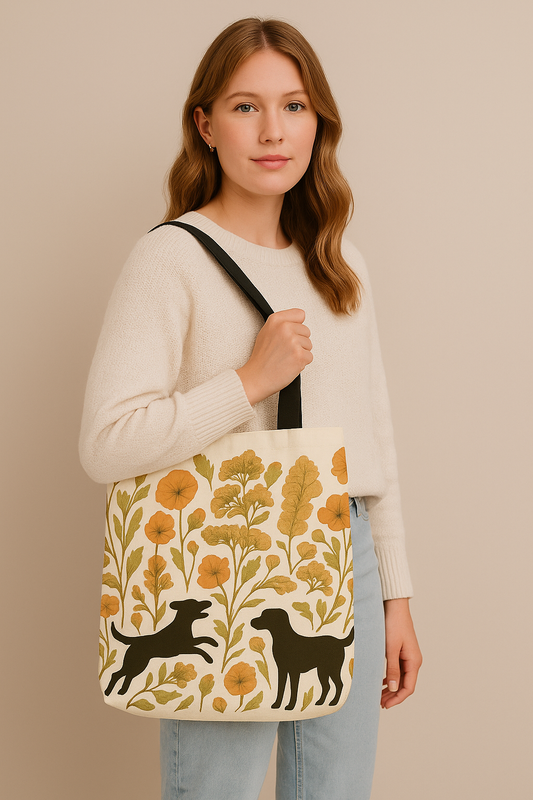 Petty Prints: The "Fetch & Flora" Tote