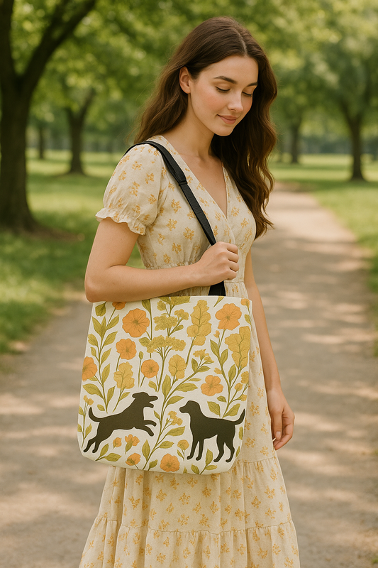 Petty Prints: The "Fetch & Flora" Tote