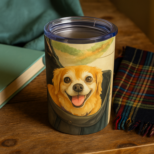 Custom Water Color Realistic Style 10oz Tumbler