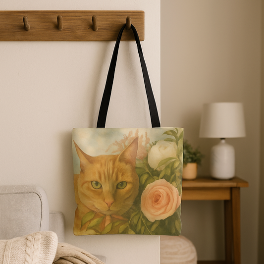 Custom Water Color Realistic Tote Bag