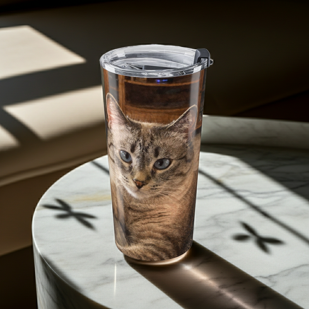 Petty Prints: The "Water Color Realistic" Style Custom 20oz Stainless Steel Tumbler