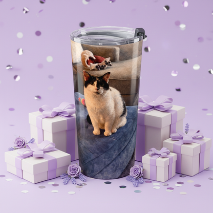 Petty Prints: The "Water Color Realistic" Style Custom 20oz Stainless Steel Tumbler